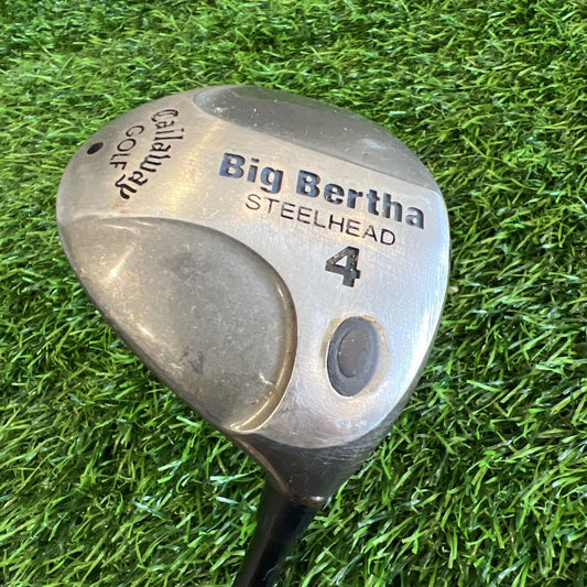 Callaway Big Bertha Steelhead 4 Wood Regular Flex UPGRADED shaft (fw150-ss)