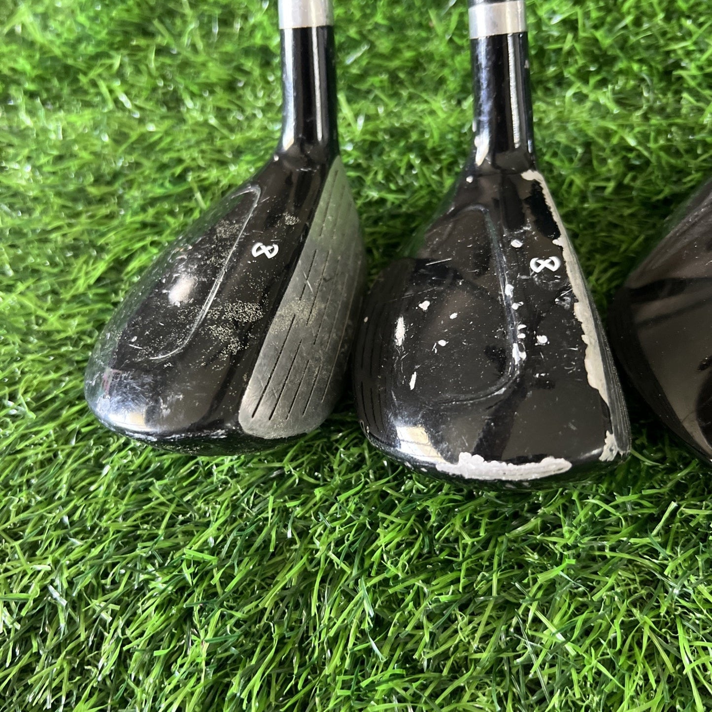 Maxfli Varsity 3 Wood, 3i, 4i Set Regular Flex Graphite & steel Shaft RH Set001