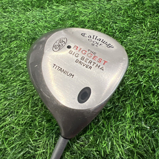 Callaway The Biggest Big Bertha Driver 9* Firm Flex Graphite Shaft RH D139