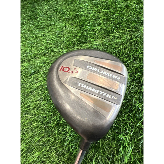 Right Handed Orlimar TriMetal 10.5 D Degree Driver Steel Regular Flex Shaft D144