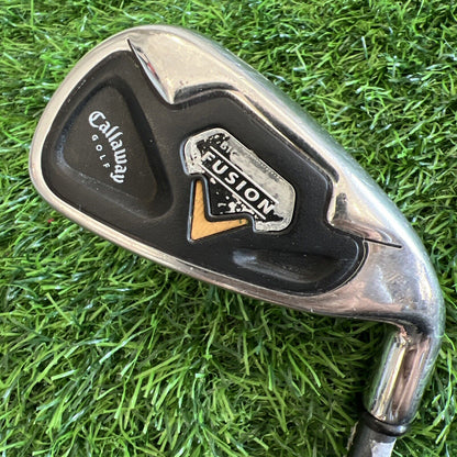 CALLAWAY FUSION WIDE SOLE 6 IRON FACTORY 75g Iight FLEX GRAPHITE I303