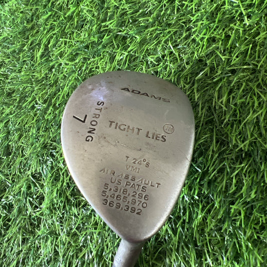 Adams Tight Lies 24° Fairway Strong 7 Wood Super Shaft Regular Graphite FW223