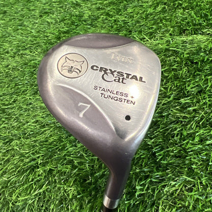 Lynx 7 Wood Crystal Cat - RH Ladies Golf Club ⛳️ Stainless + Tungsten (FW135)