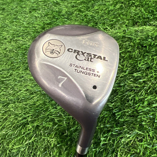 Lynx 7 Wood Crystal Cat - RH Ladies Golf Club ⛳️ Stainless + Tungsten (FW135)