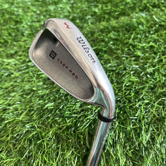 Wilson Deep Red RH 3 Iron Steel Fat Shaft Fluid Feel R Flex 40”