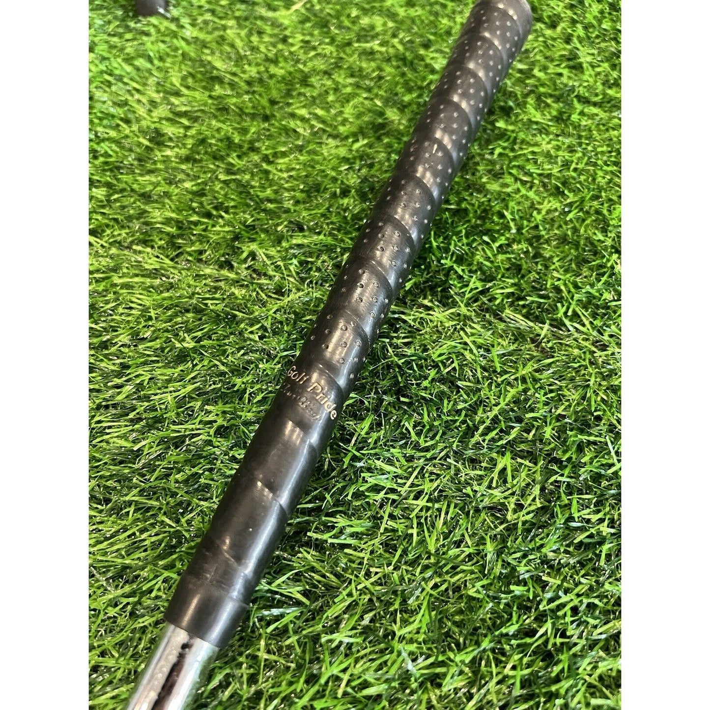 Kzg PC III 9 Iron Rifle Steel Shaft Good Grip No Flex Code On Shaft (i212)