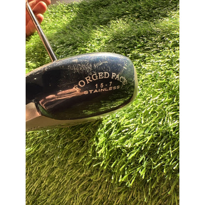 GOLFSMITH HI COR PLUS Forged Face 3 FAIRWAY WOOD 15* RH Stiff Flex (FW119)
