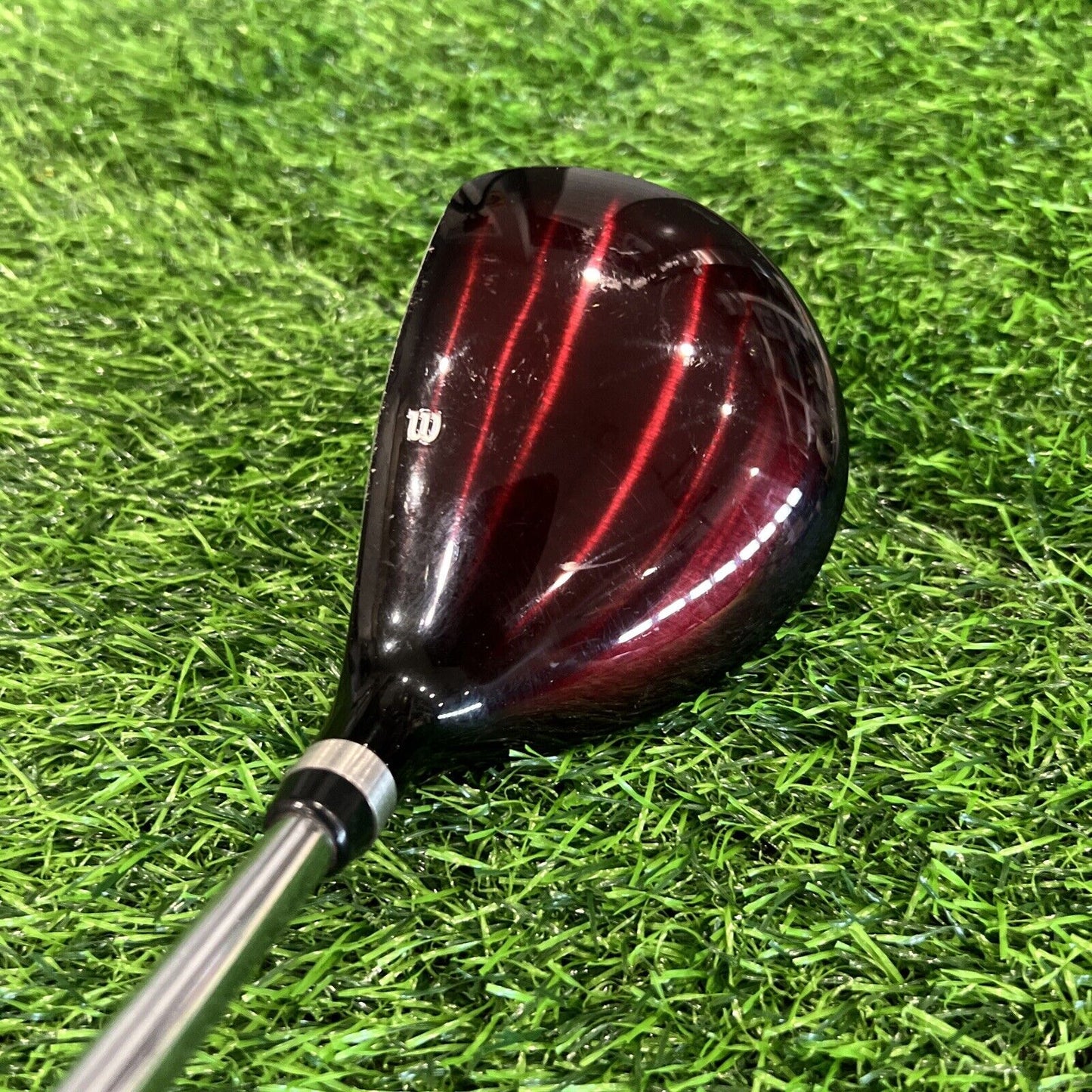 Wilson Deep Red 3 Fairway Wood 15* RH Steel Shaft Stiff Flex 43” (FW130)