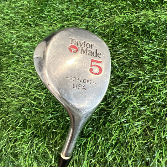 TaylorMade Pittsburgh Persimmon 23* 5 Wood RH TM Taylite Regular Steel FW-151-SS