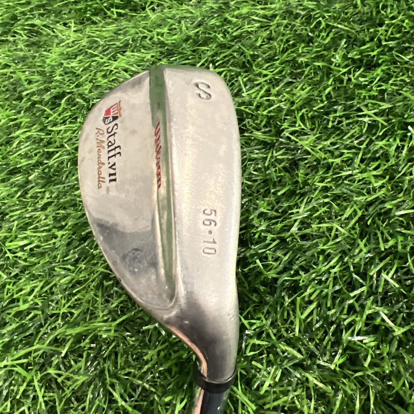 Wilson Staff.IV R.Mendralla 56* Sand Wedge 56-10 w/ Steel Fatshaft W378