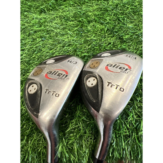 Alien Golf TrTo H/ 3 & 4 Fairway Hybrid SET Golf Club Ultralight Graphite Shaft
