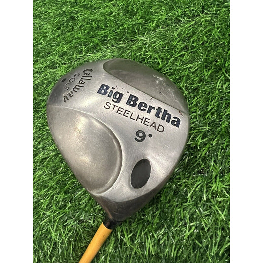 Callaway Big Bertha Steelhead 9* Driver Proforce Gold Regular Flex Shaft D131-SS
