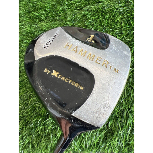 Hammer X-Factor Driver 10 Degree Loft Right Handed Graphite Firm Flex (d118)