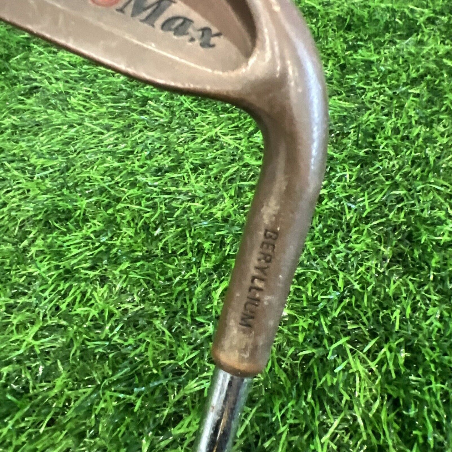 Rare VTG Dunlop Red Max 5 IRON BECU Berrylium Copper STIFF shaft (i171) 🔥