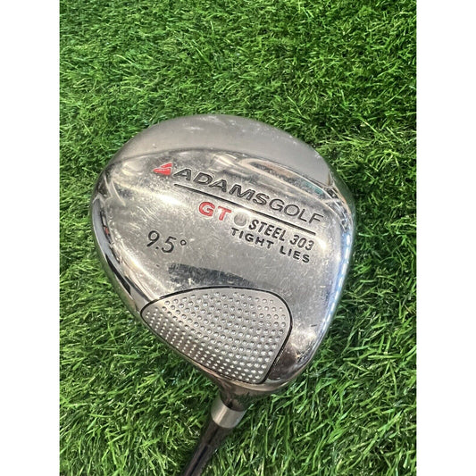 Adams Tight Lies GT Steel 303 9.5* Driver Stiff Graphite Design Shaft D128-SS