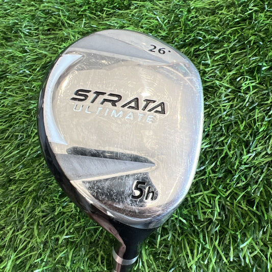 STRATA ULTIMATE 5 HYBRID 25 DEGREE LOFT REGULAR FLEX Steel Shaft H182
