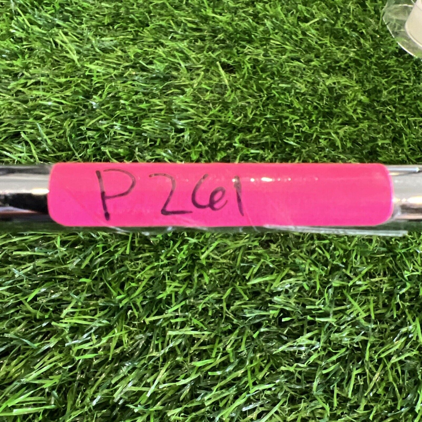 In-A-Zone Hefty Mallet Putter / RH / Steel ~36" / Needs Grip / (P261)