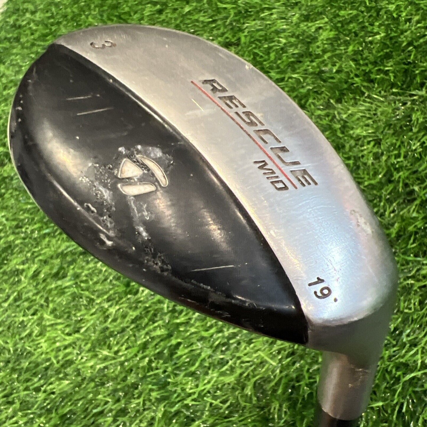 TAYLORMADE RESCUE MID 3 HYBRID 19 DEGREE REG FLEX SHAFT GOLF CLUB RH (H151)