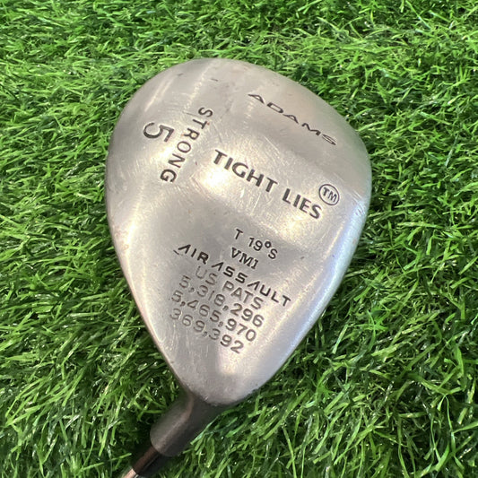 Adams Tight Lies Strong 5 Wood RH 19 Degree Regular Flex Steel Shaft Fw220