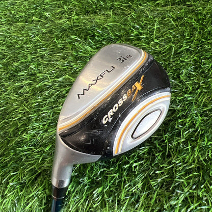 Maxfli Crossbax Left Handed 3 Hybrid 18 - 40.5” Stiff Aldila Graphite (H144)
