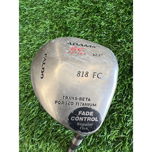 Adams SC Series Faldo Trans-Beta Forged Titanium 10.5* #1- 818FC Driver D129SS