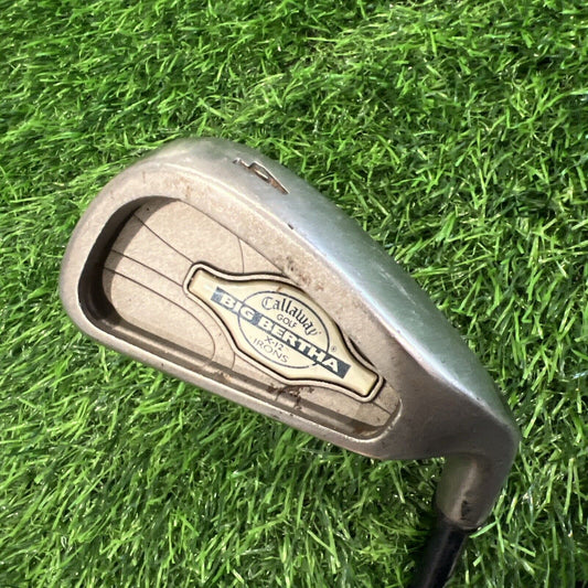 Callaway Big Bertha X-12 Single 4 Iron Factory RCH 99 Graphite Regular I325