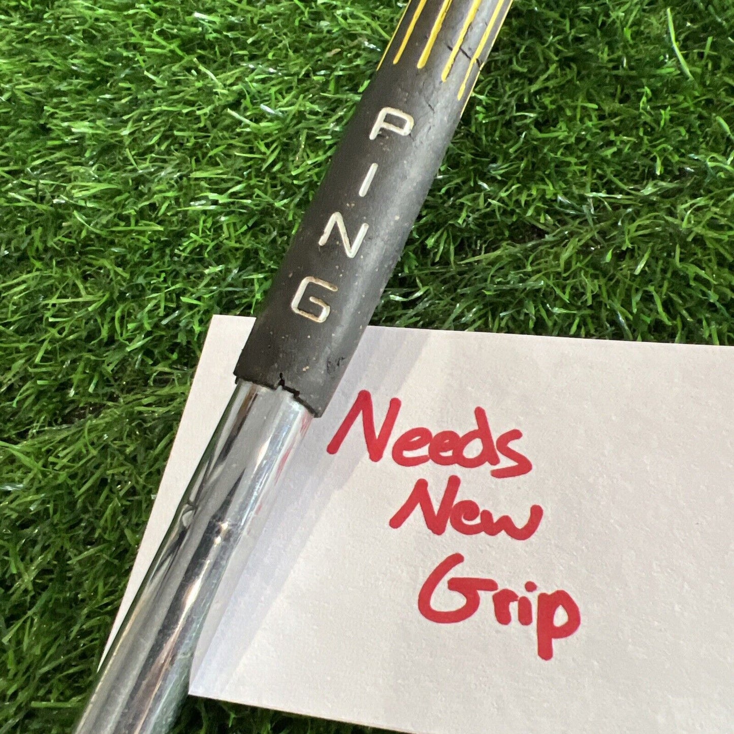 Ping Eye 2 Black Dot Single 1 Iron Karsten Steel Shaft Needs Grip I276