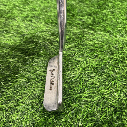 RH MacGregor Jack Nicklaus JN100 Blade Putter 35.5" with Leather Wrap Grip P268