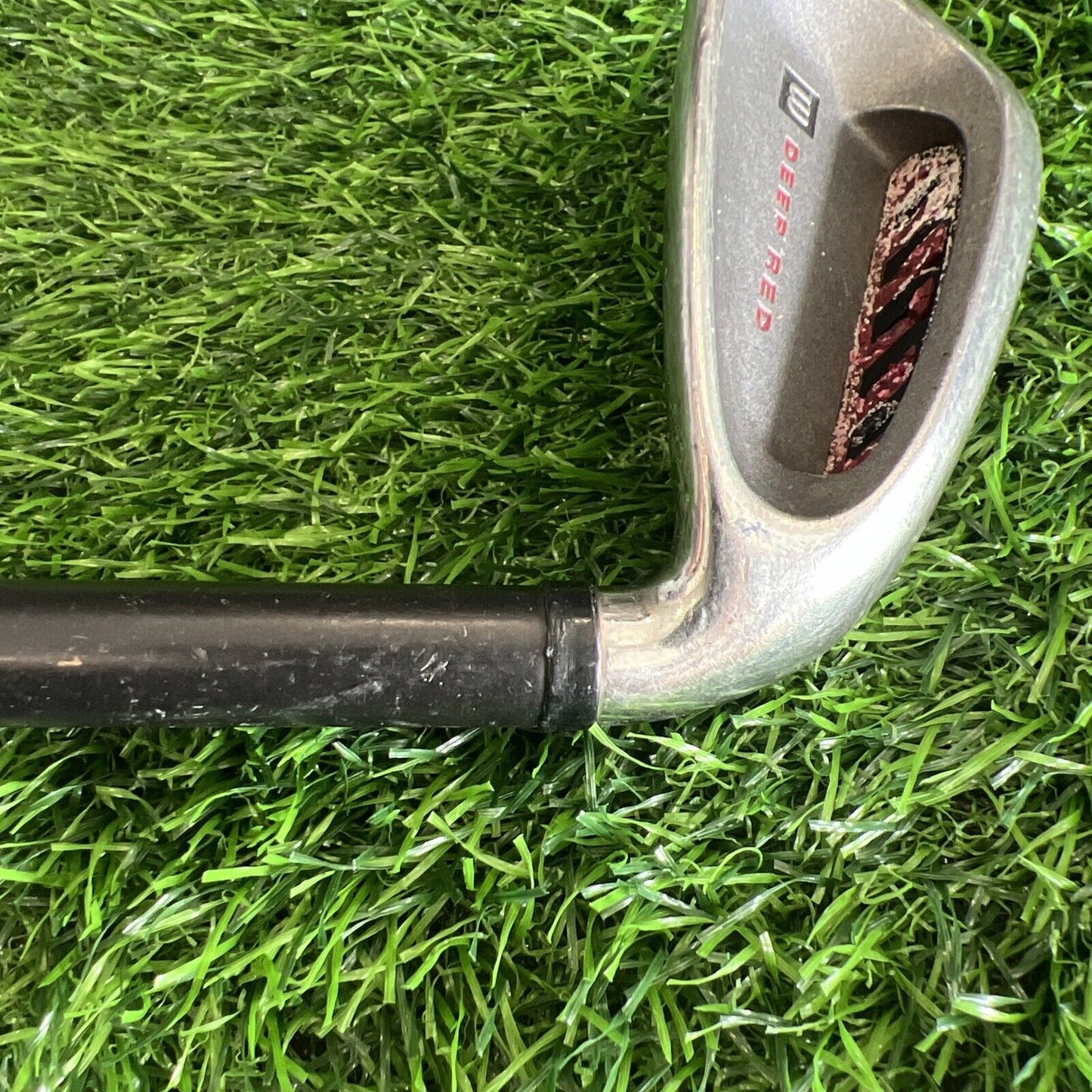 Wilson Deep Red 8 Iron Regular Flex FatShaft RH Tri-ply Regular Fluid Feel -i161