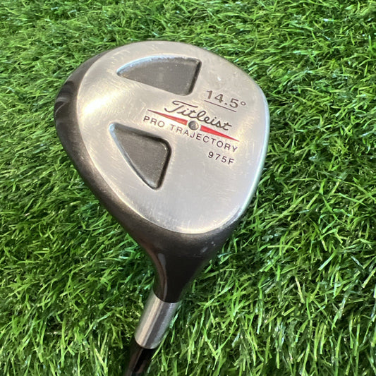 Titleist 975 F 3 Fairway Wood 14.5* EI-70 Stiff Graphite Mens RH FW226