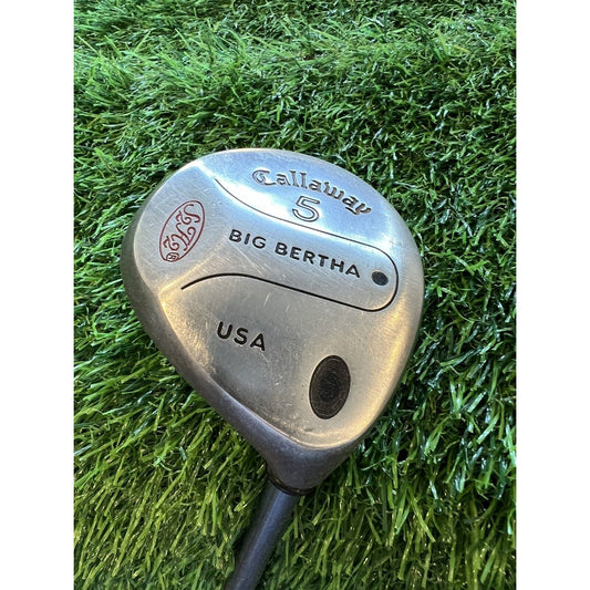 Callaway Big Bertha S2H2 5 Wood Firm Flex RCH90 Graphite Shaft RH (FW123) READ