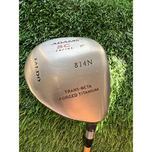 Adams Golf SC Series 814N FC Faldo 9* Driver Forged RightH Stiff Flex 45" (D106)