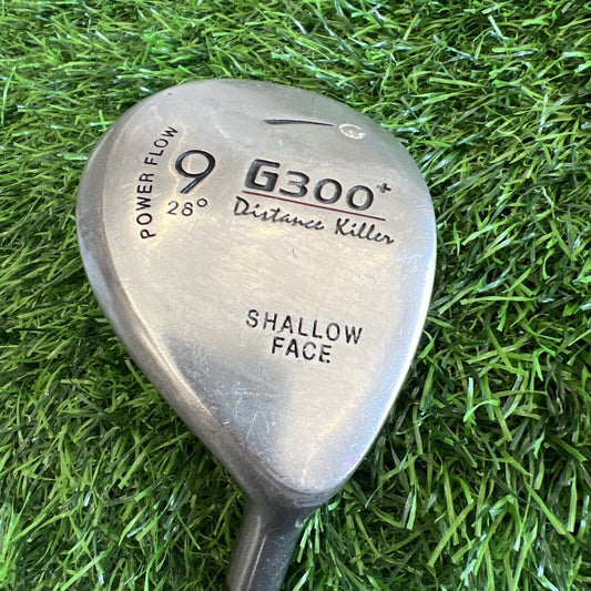 Power Flow G300 Distance Killer 9 Wood 28*RH / Ladies Flex Graphite FW188