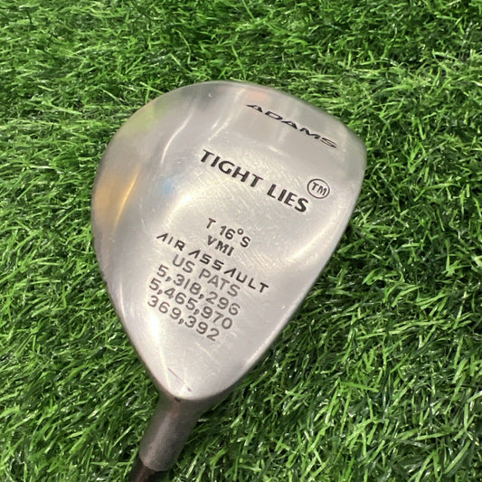 Adams Tight Lies 16 Degree 2H Fairway Wood Stiff Flex Graphite FW200