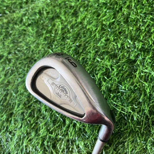 Callaway X-14 Single 9 Iron Steelhead Gems Ladies Graphite Womens RH I359