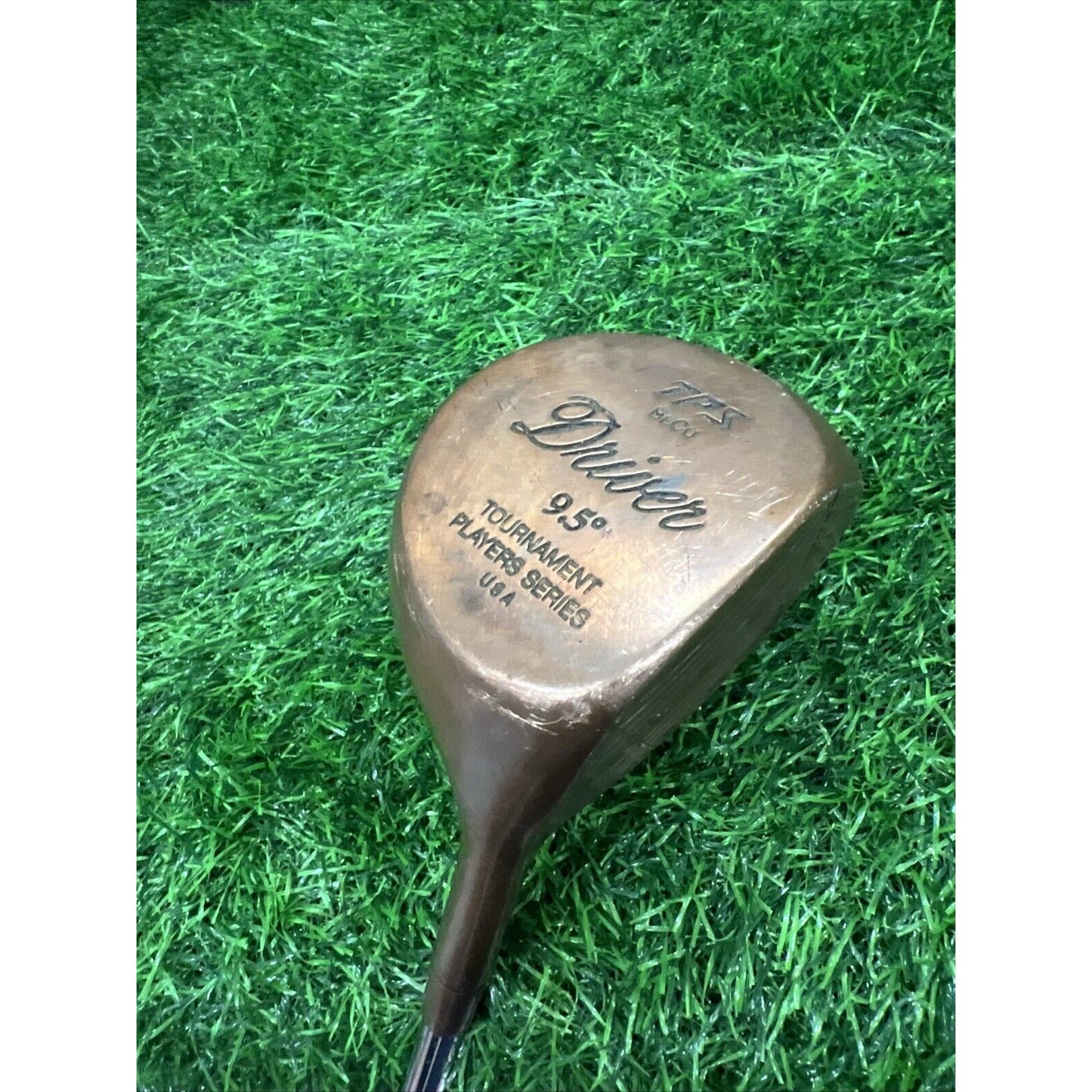 Power Bilt Berrillium Copper BeCu 9.5 Loft Driver Very Rare RH Stiff (d119)