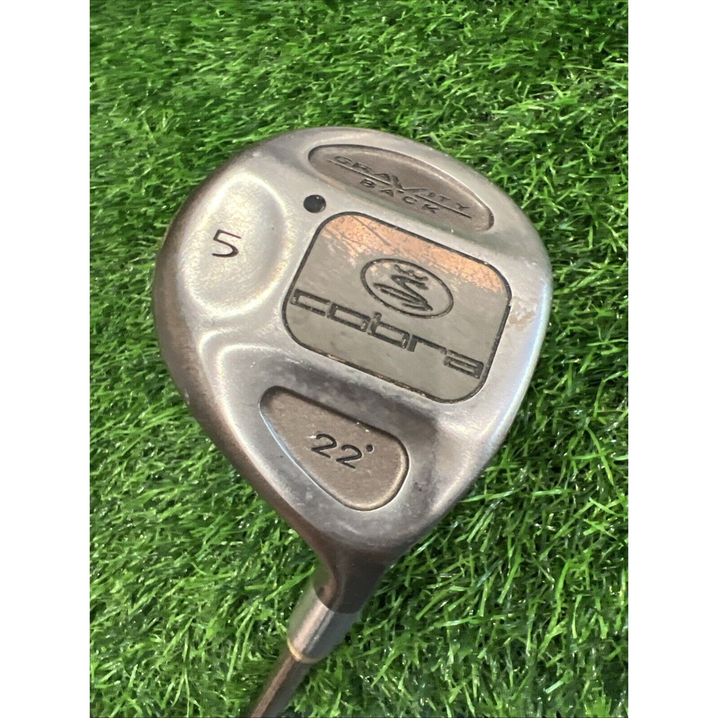 Womens Cobra Gravity Back 22° 5 Fairway Wood Ladies Graphite FW165-SS