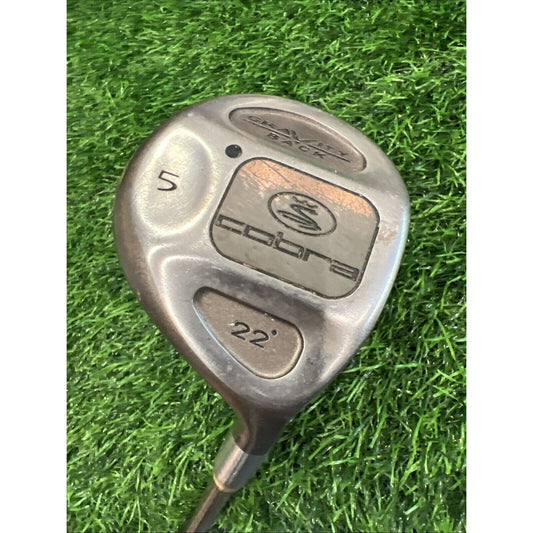 Womens Cobra Gravity Back 22° 5 Fairway Wood Ladies Graphite FW165-SS