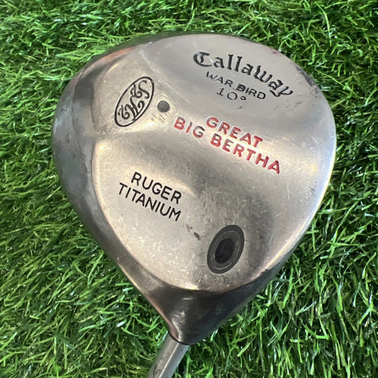 Callaway Great Big Bertha Warbird 10º Driver Ruger Titanium Mens 45" RH Reg D148
