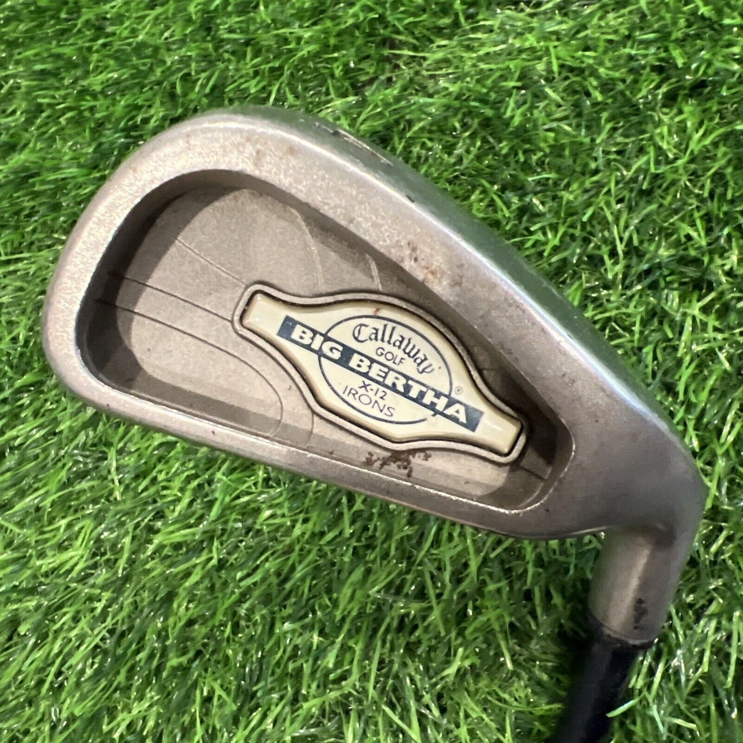 Callaway Big Bertha X-12 Single 4 Iron Factory RCH 99 Graphite Regular I325