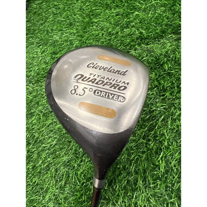 Rh Cleveland Quad-pro Driver 8.5* Titanium Stiff Flex Good Grip D145