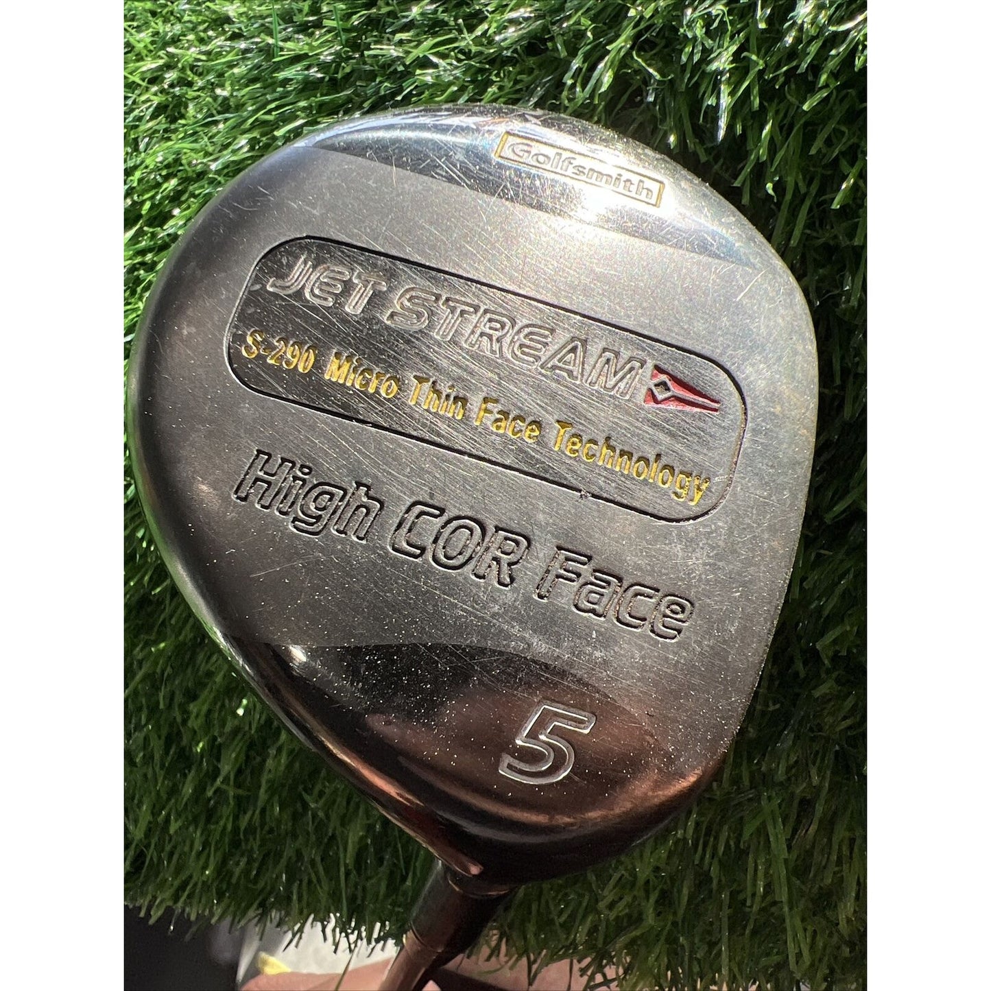 Golfsmith Jet Stream High COR 5 Wood Grafalloy Graphite Shaft Stiff (fw118)