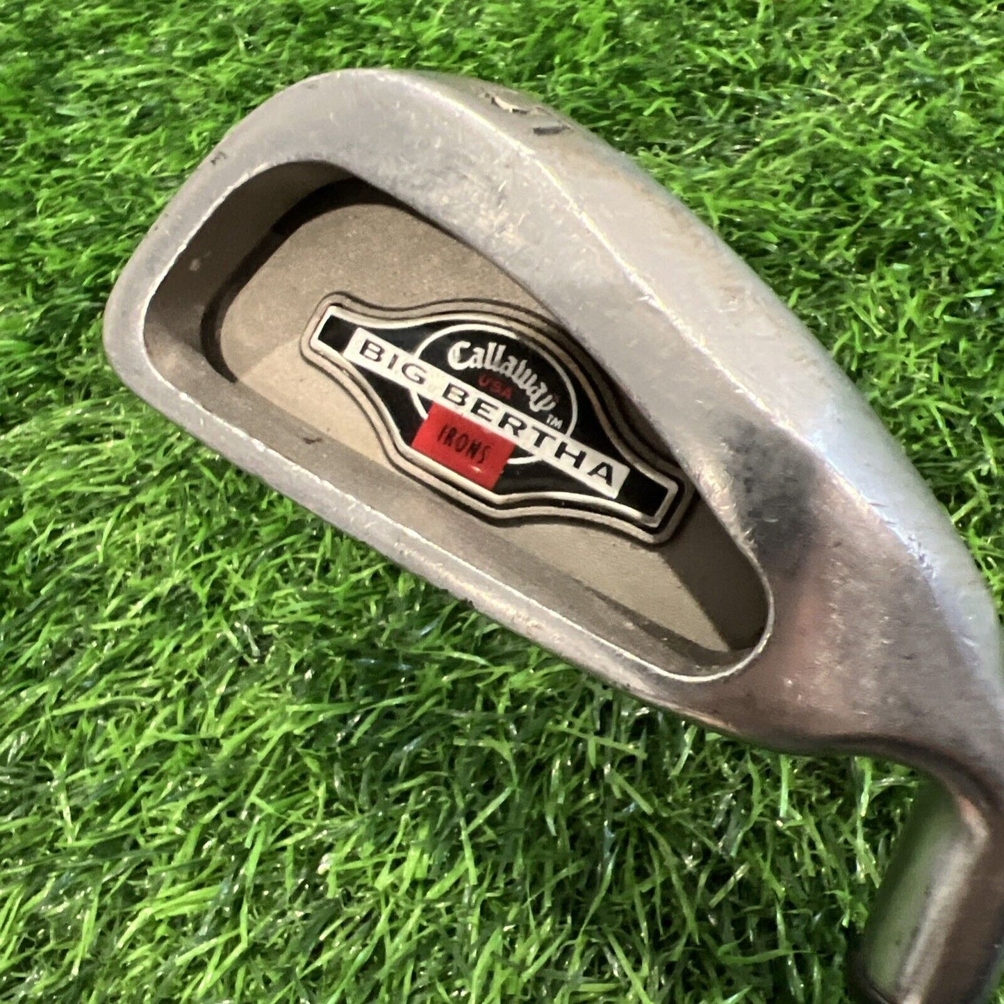 Callaway 1996 Big Bertha 5 Iron Right Men’s Steel Constent Weight No Grip i324