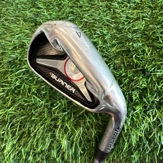 Nice 2009 Taylor Made 1.0 Burner 4 Iron Burner 85 Steel Uniflex Flex I362