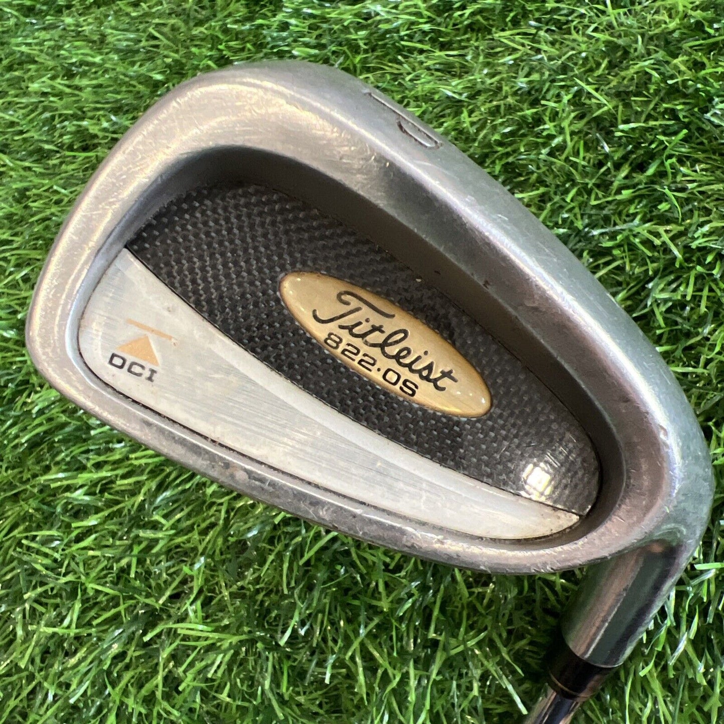 Titleist DCI 822 OS Pitching Wedge NS Pro 950 Stiff Steel Needs Grip W386