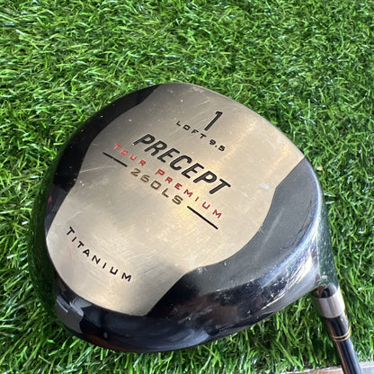 Precept TOUR PREMIUM 260LS 9.5* Deg Driver RH Stiff Flex Graphite Shaft D126-ss