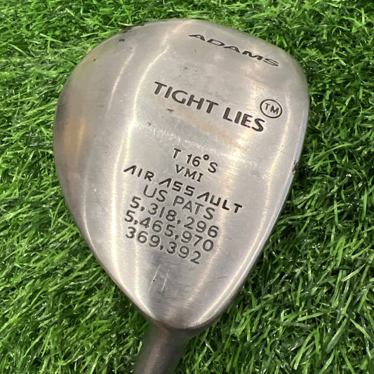 Adams Tight Lies 16 Degree 2H Fairway Wood Regular Flex Graphite FW201