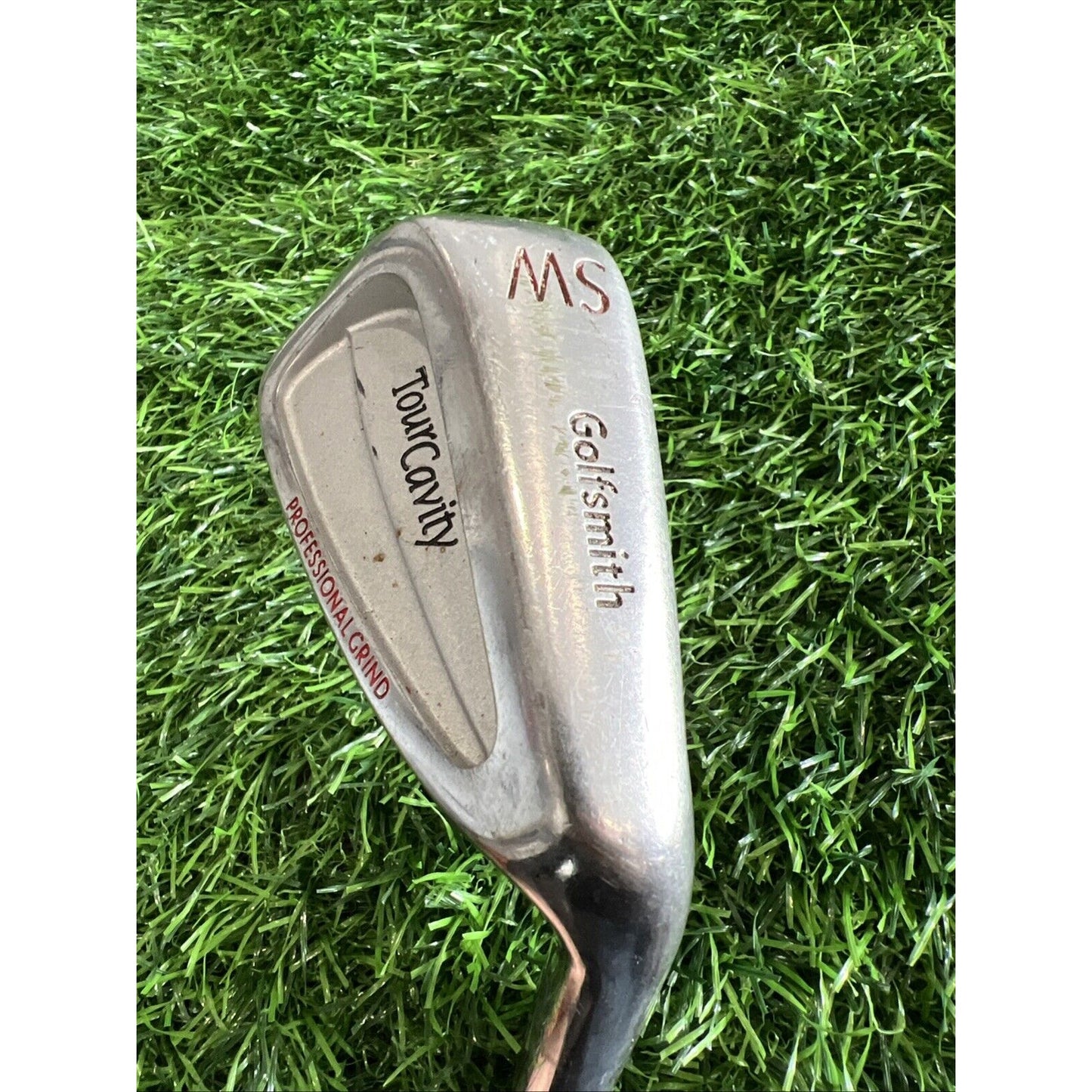 Golfsmith Tour Cavity Forged Sand Wedge Steel R300 Flex Good Grip (w368)