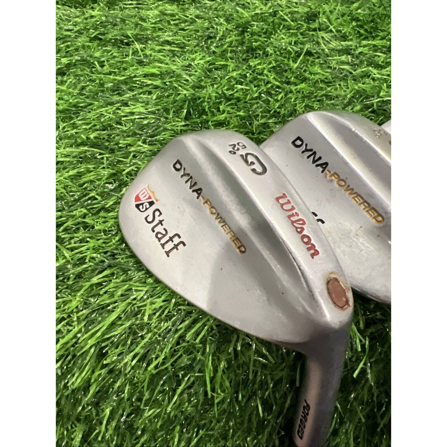 ⭐️Wilson W/S Staff Dyna-Powered Wedge SET⭐️Steel Fat Shaft 52/56/60 🔥
