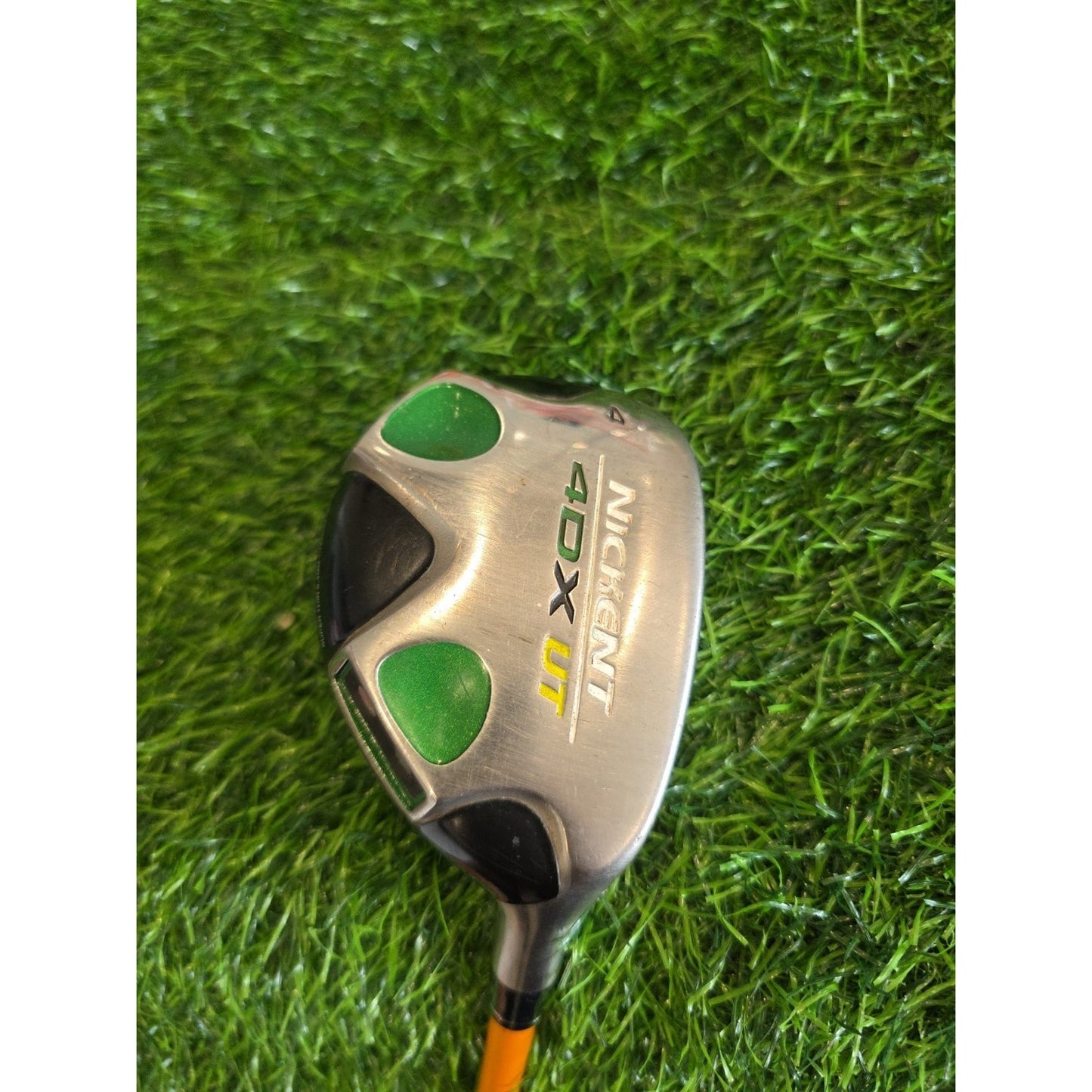 Nickent 4DX UT 4 Hybrid UST Proforce V2 Stiff Flex Shaft Good Grip H209